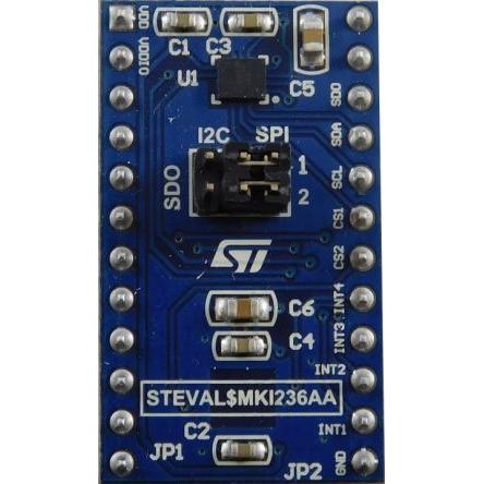 Deska adaptéru Deska adaptéru, pro použití s: Zásuvka DIL24 STEVAL-MKI236A STMicroelectronics