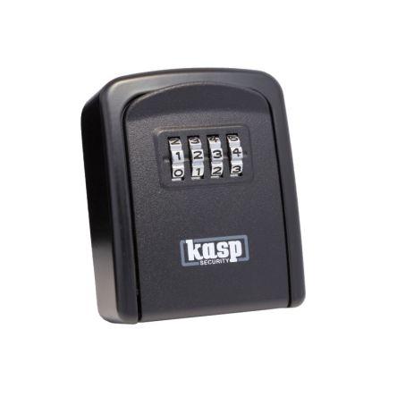 Trezor na klíče K60175D, Odlitek, Černá, hloubka: 37 mm, výška: 75 mm Kasp