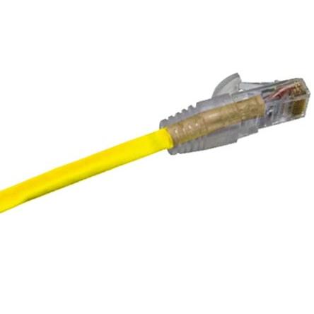 Molex Premise Networks Kat6 Ethernetové kabely, Žlutá, Polyvinylchlorid, A: RJ45, 150V 5 m Vnější, B: RJ45 Vnější, typ