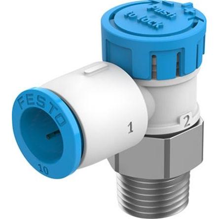 Pneumatický regulační ventil, řada: VFOE Otočný knoflík R 1/4 R, materiál tělesa: Polybutylentereftalát 8068739,