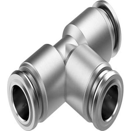 Festo Armatura zátky, řada: NPQR, 8085718, 8 mm, 8 mm Zásuvný Potravinářský stupeň