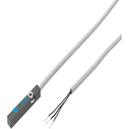 Festo Snímač přiblížení SIES-8M-NS-24V-K-7,5-OE Štěrbinový 0 150mA IP67, IP65 NPN 4500 Hz 1.5 mm 0 V ac 30 V dc