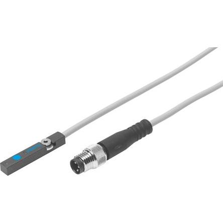 Festo Snímač přiblížení SIES-8M-PO-24V-K-0,3-M8D Štěrbinový M8 x 1 150mA SIES IP67, IP65 PnP 4500 Hz 1.5 mm 0 V ac 30 V