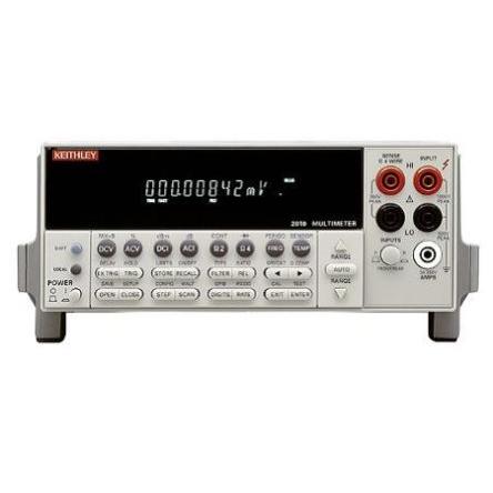 Multimetr Pracovní stůl, typ displeje: Digitální 750 V ac, číslo modelu: 2010 Keithley True RMS 3 A dc