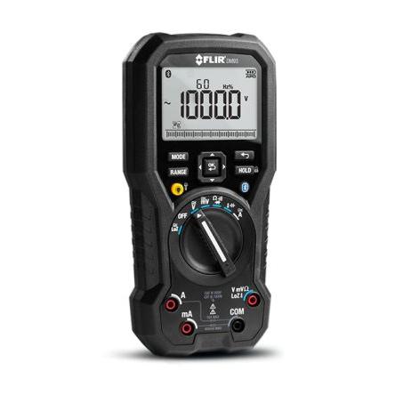 Multimetr Digitální 10 A ac 1 kV ac, číslo modelu: DM93-2 True RMS FLIR 10 A dc 1 kV dc