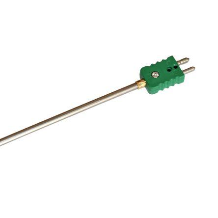 Termočlánek 282 typ K Super slitina niklu, chromu a molybdenu 500 mm sonda, 0 °C 6 mm na 1000 °C No Electrotherm
