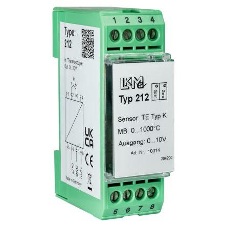LKMelectronic Teplotní čidlo, řada: LKM, typ vstupní: Termočlánek typu K 85 °C 26V ac -25 °C 0 °C 1000 °C