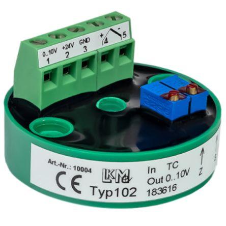 LKMelectronic Teplotní čidlo, řada: LKM, typ vstupní: Termočlánek typu K 85 °C 26V ac -40 °C 0 °C 600 °C