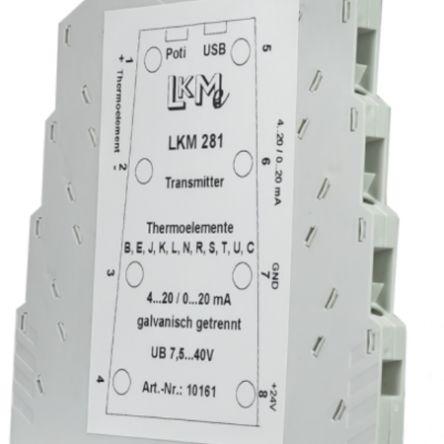 LKMelectronic Teplotní čidlo, řada: LKM, typ vstupní: Termočlánek 85 °C 35V dc -40 °C 0 °C 1200 °C