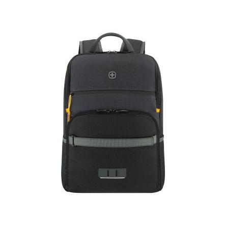 Wenger Pouzdro na notebook, model: NEXT, Černá, 100% recyklovaný polyester, 16 in, Taška na notebook, 33 cm