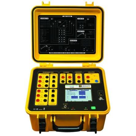 Chauvin Arnoux Fotovoltaický tester 1000V, 3 V, 1 % 3000 A, IEC 61557-4, CEI 64-8, CEI 82-25, IEC 61557-2, IEC 60891,
