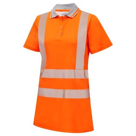 PULSAR LFE951 Oranžová Ženy Reflexní tričko s límečkem 16 in