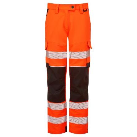 PULSAR LFE972 Oranžová Odpuzující vodu Reflexní kalhoty 12 in