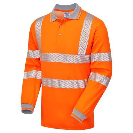 PULSAR LFE904 Oranžová Muži Reflexní tričko s límečkem 127 to 139.7 cm