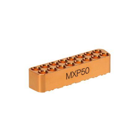 Huber+Suhner Koaxiální konektor, řada: 2x8A_81_MXP-S50-0-4/111_N Vnější, 50 Ω, orientace těla: Rovný, Povrch Koaxiální