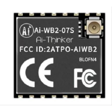 Modul WiFi a Bluetooth Ai-WB2-07S 2.7V WPA, WEP, WPA2 RF Solutions IEEE 802.11 b/g/n