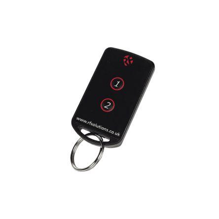 Přívěsek dálkového ovládání 2tlačítkový FOBBER-4T2 433.92 MHz RF Solutions