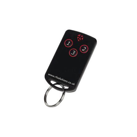 Přívěsek dálkového ovládání 3tlačítkový FOBBER-4T3 433.92 MHz RF Solutions
