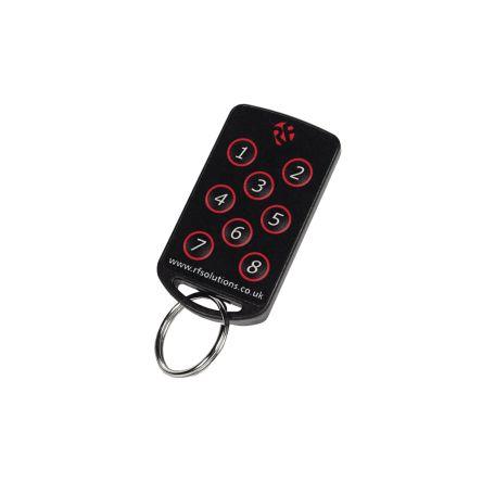 Přívěsek dálkového ovládání 8tlačítkový FOBBER-4T8 433.92 MHz RF Solutions