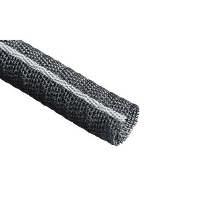 Kabelový návlek Polyester Expanzní poměr Pletený Černá Tenneco 5 mm 25m, řada: 2000V0