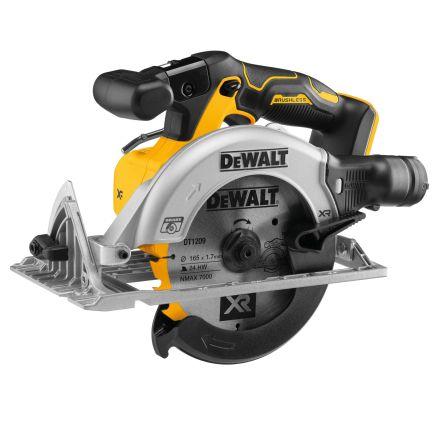 DeWALT Pila, řada: DCS565, číslo modelu: DCS565, průměr lopatky: 165 mm, hloubka řezání: 55 mm 5200rpm, průměr stopky: