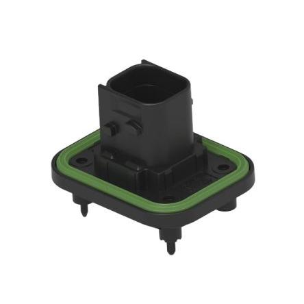TE Connectivity Konektor PCB, řada: 1-23774, Vodič-deska, počet kontaktů: 6, počet řad: 2, rozteč: 6 mm, orientace těla: