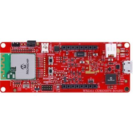 Vývojová deska pro Vývojová deska WBZ451 ZigBee, Bluetooth WBZ451 Curiosity Board Microchip, klasifikace: Vývojová