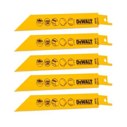 Pilový list pro přímočarou pilu, počet zubů na palec: 18 DeWALT Kov 152 mm