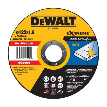 Kotouč pro kotoučovou pilu zrnitost 1, tloušťka: 1.6 mm DeWALT 1 V balení