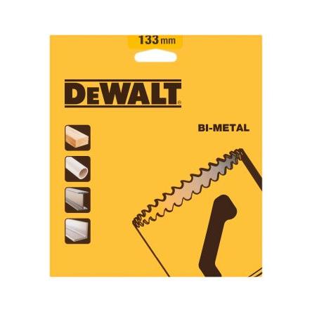 Děrovka, Bimetalový, Kov, Polyvinylchlorid 133 mm Bimetal hloubka řezu 44 mm DeWALT