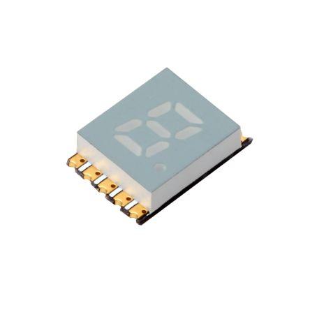 HDSM-201C LED displej, řada: HDSM 1 LED Anoda barva LED diody Červená 15mcd Pravá strana 5.1 mm Broadcom 635nm