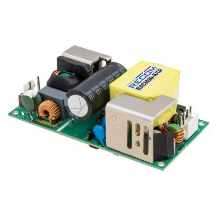 Recom Měnič AC/DC RACM90-48SK/OF 48 V dc až 48V dc, Otevřený rám
