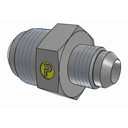 Hydraulická armatura Vnější 10-6HMTXS Parker 0.88 in