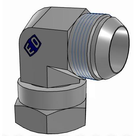 Hydraulická armatura Vnější 20C6MXS Parker 1.63 in