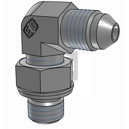 Hydraulická armatura Vnější 4M12C8OMXS Parker 37 ° 12 mm
