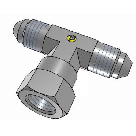 Hydraulická armatura Vnější 4S6MXS Parker 37 ° 0.56 in