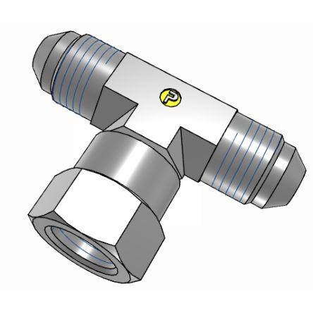 Hydraulická armatura Vnější 5S6MXS Parker 37 ° 0.75 in
