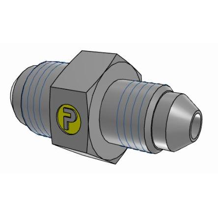 Hydraulická armatura Vnější 6-4HMTXS Parker 37 ° 0.56 in
