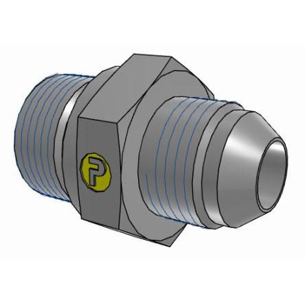 Hydraulická armatura Vnější 8M22F82EDMXS Parker 37 ° 22 mm