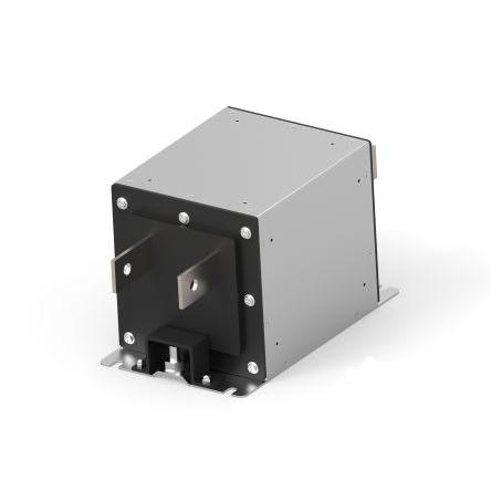 Filtr EMI, řada: EVX, 1kV dc, Montáž na přírubu, Montáž do panelu, Přípojnice, 150 A, TE Connectivity, RoHS, REACH