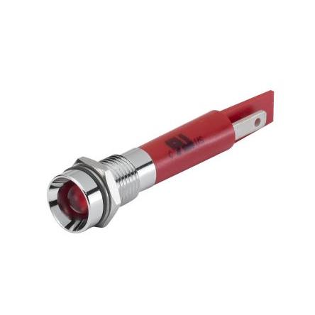 EAO Kontrolka barva světla Zelená, průměr: 9.5 mm, 230 V ac, 230V dc 5mcd