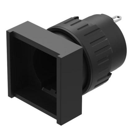 EAO Držák kontrolních světel, objímka žárovky: Pájecí plíšky, průměr: 16 mm