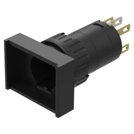 EAO Ovladač tlačítka, barva ovladače: Černá, ENEC (EN 61058-1), DNV, UL, CSA, CB (IEC 61058-1)