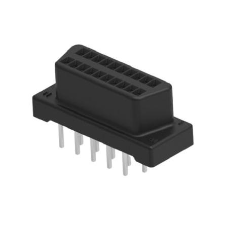 TE Connectivity Konektor PCB D-Sub, řada: 5174215, počet kontaktů: 20, orientace těla: Svislé 1.27 mm, Deska Vnější,
