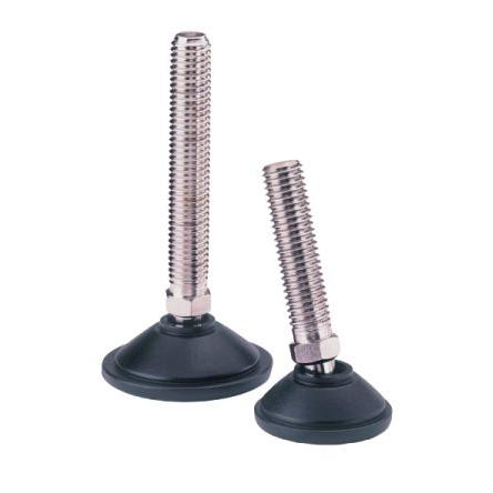 A040/029 Nu-Tech Engineering M10 50 mm Ocel Nastavitelná noha 450 kg 10 °