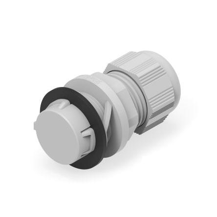 Kabelová průchodka, řada: 1SNG Světle šedá Polyamid 6, IP66, IP68 PG13.5 Entrelec 8 mm až 17 mm