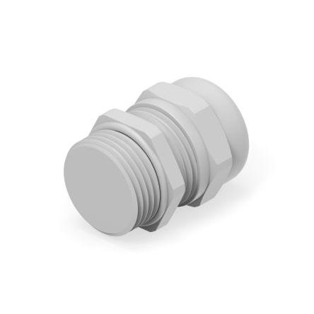 Kabelová průchodka, řada: 1SNG Světle šedá Polyamid 6, IP68, IP66 M16 Entrelec 4 mm až 8 mm