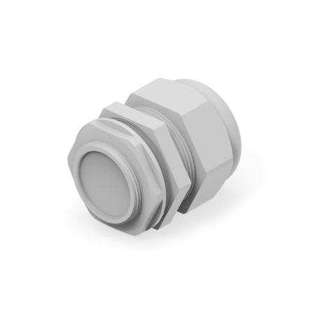 Kabelová průchodka, řada: 1SNG Světle šedá Polyamid 6, IP68, IP66 M40 Entrelec 22 mm až 32 mm