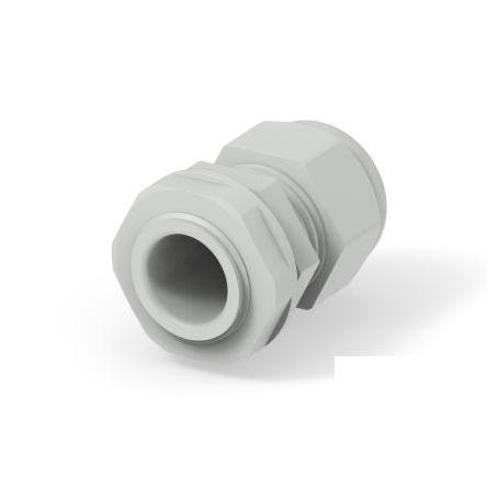 Kabelová průchodka, řada: 1SNG Světle šedá Polyamid 6, IP68, IP66 PG13.5 Entrelec 6 mm až 12 mm