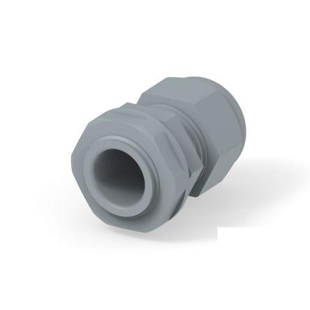 Kabelová průchodka, řada: 1SNG Šedá Polyamid 6, IP66, IP68 PG13.5 Entrelec 6 mm až 12 mm